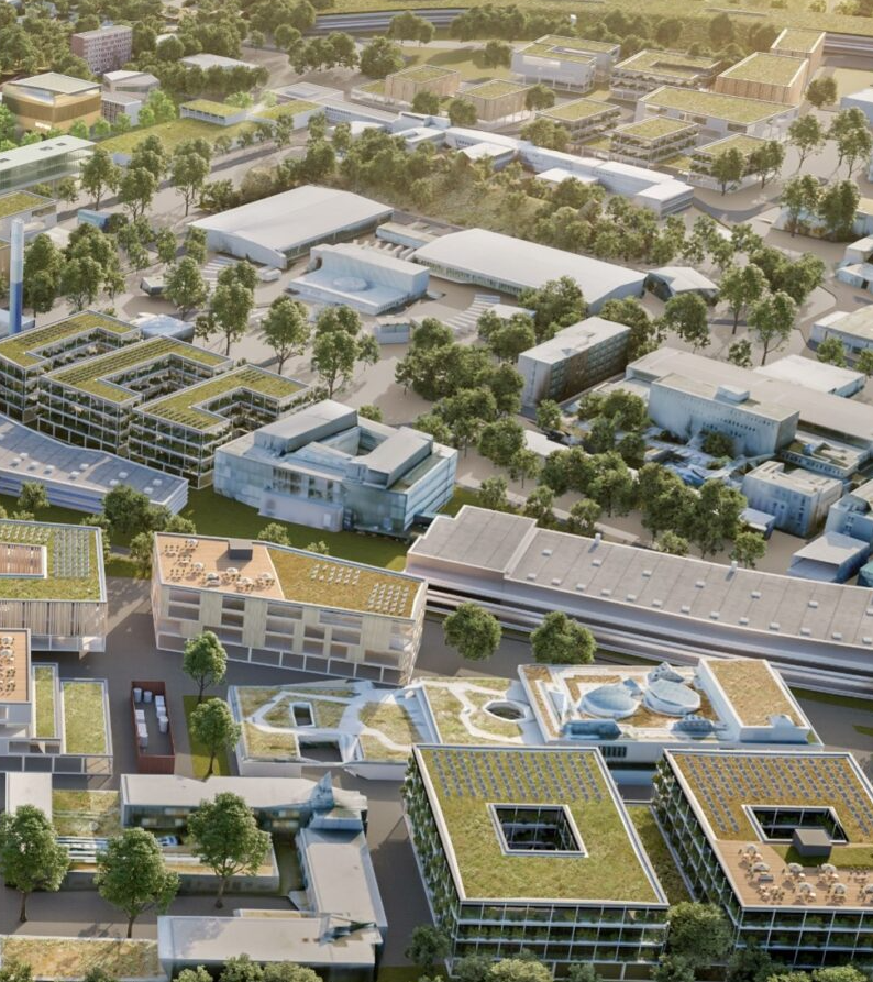 Design concept of the Campus West building