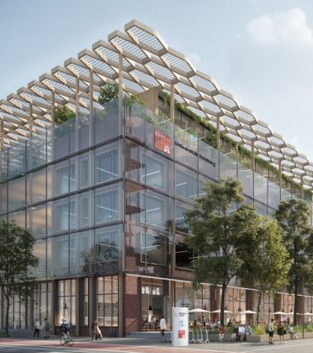 Illustration of the future Learning Center